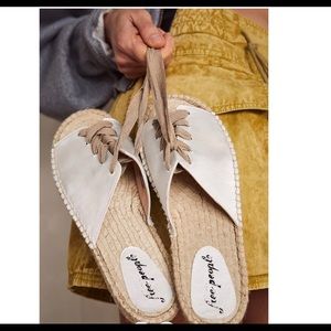 FreePeople Lilly Lace-up Espadrille sz 39 or 9